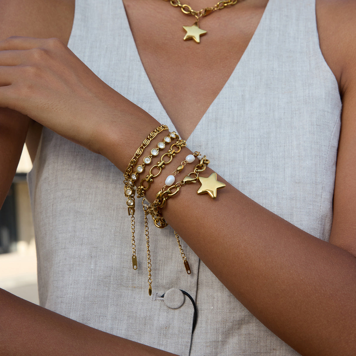 18K Gold Freshwater Pearl