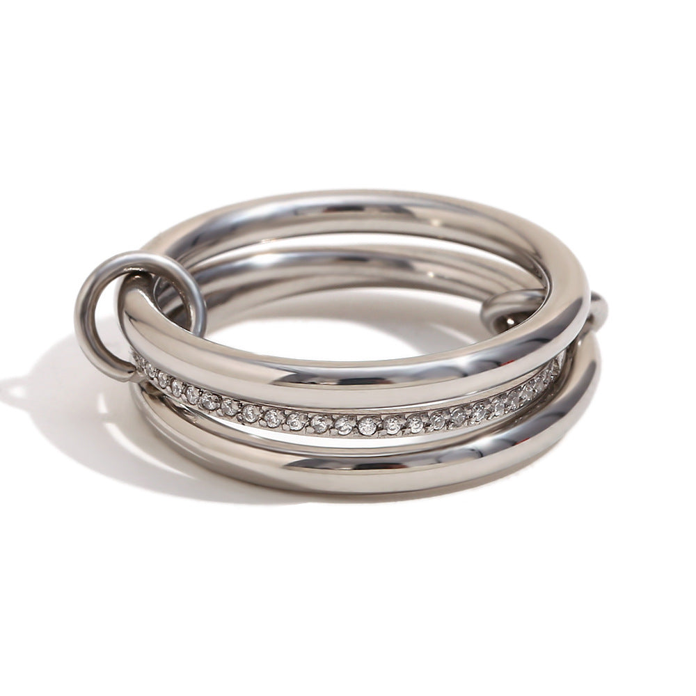 Christabel Diamond Ring Stack