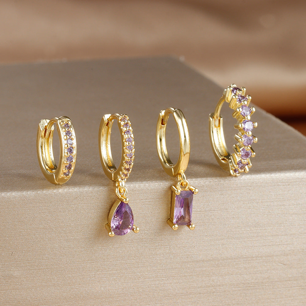 Popular Rectangular Pendant Earrings