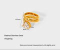 White Zircon Multi-layer Snake Ring