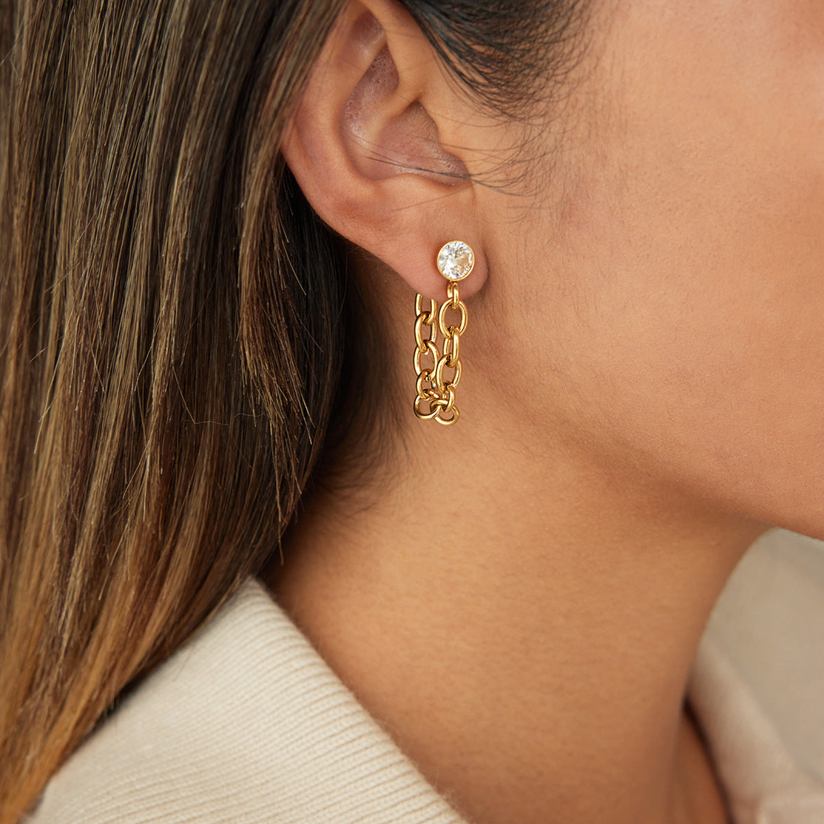 Earrings Luxury High-end Ear Clips