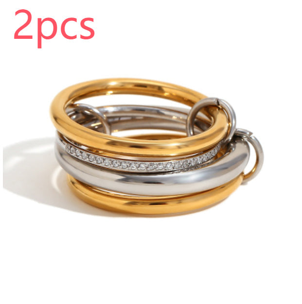 Christabel Diamond Ring Stack