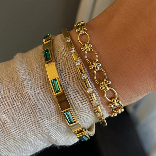 18K Gold Bracelets