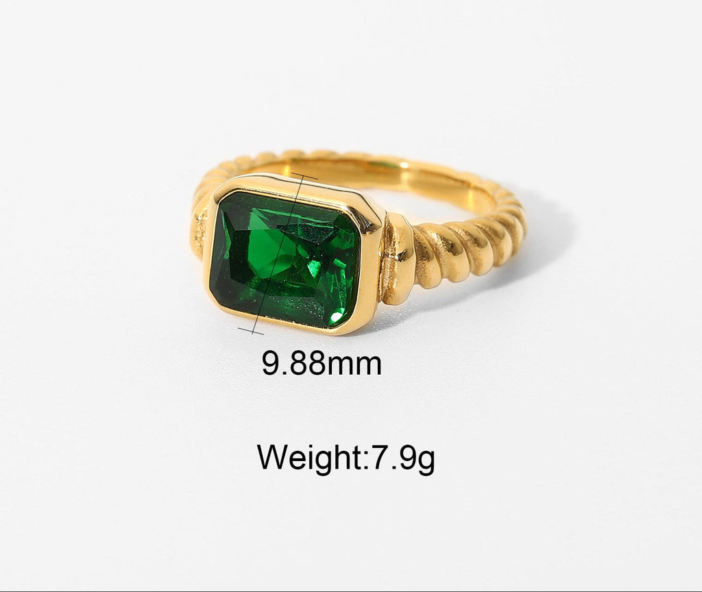 Rectangular Emerald