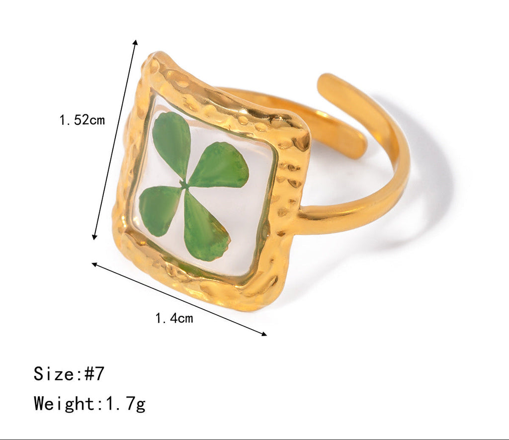 Flower Orange Ring