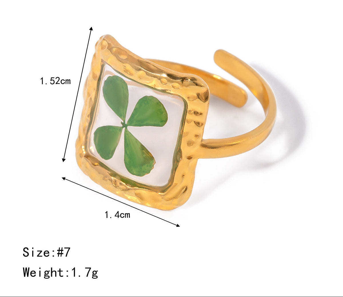 Flower Orange Ring