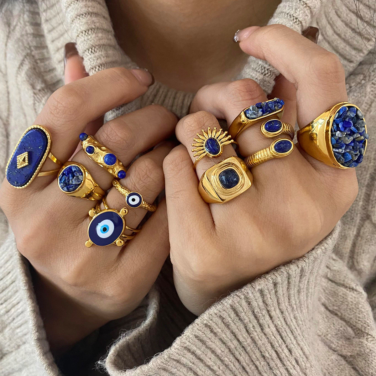 Natural Stone Ring