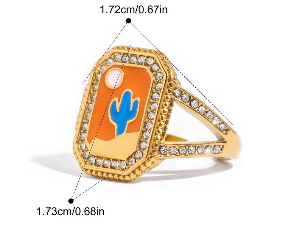 Love Heart-shaped Ring