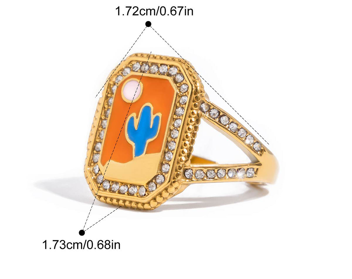 Love Heart-shaped Ring