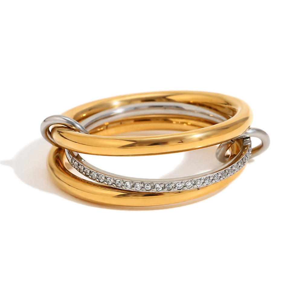Christabel Diamond Ring Stack