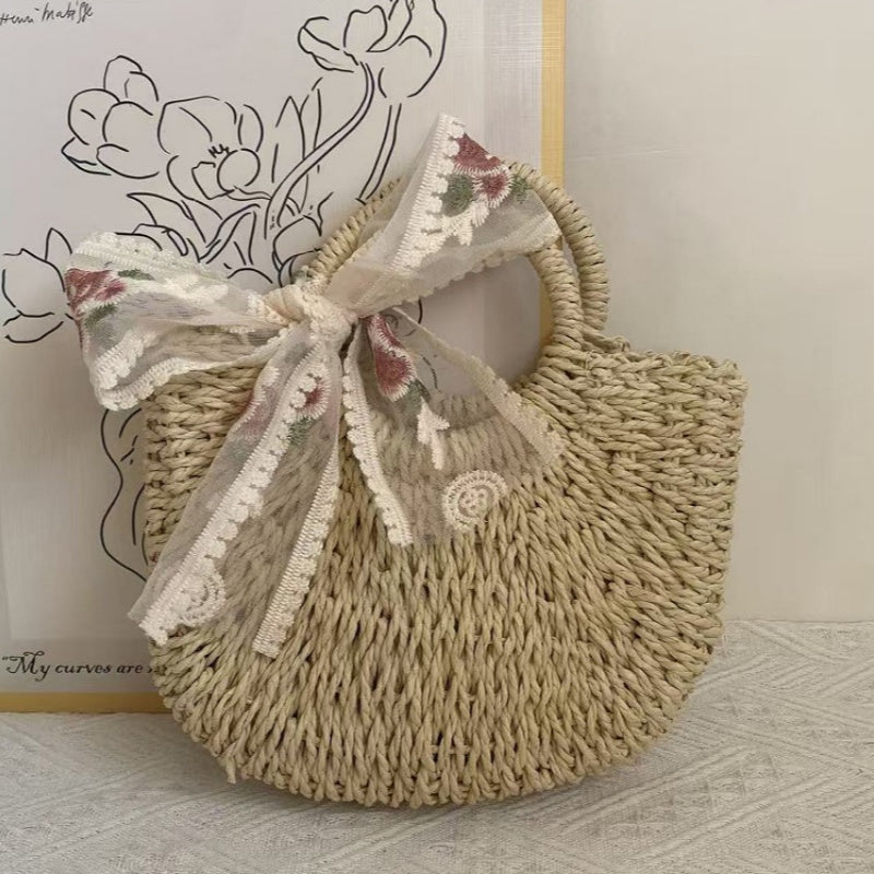 Straw Bag Fresh Simple Crossbody