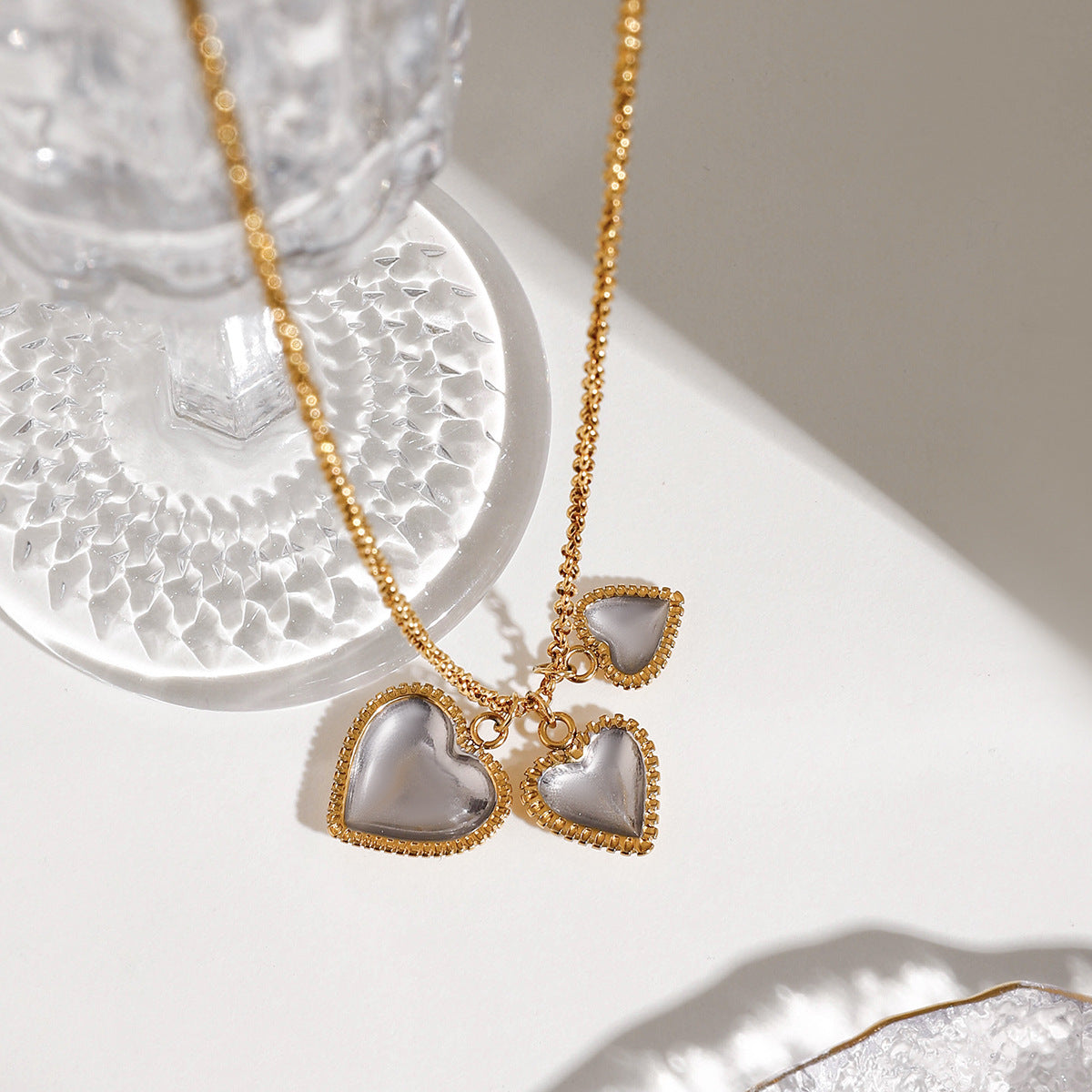 Heart Pendant Necklace For Women