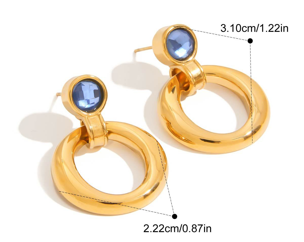 Earrings With A Light-luxury